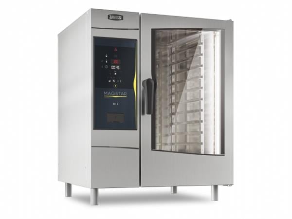 Zanussi 218982 Magistar Doğal Gazlı Kombi Fırın 10 Tepsili GN 1/1 Dijital Ekranlı
