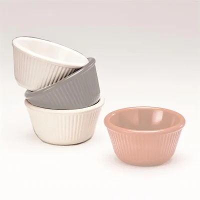 Zicco K-2010 Minimel Sosluk Yuvarlak 8x4,5 Cm Beyaz