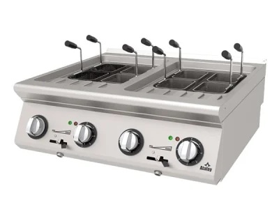 Atalay AMP-873 Makarna Haşlama Makinesi Elektrikli 8 Sepetli 80x73x30