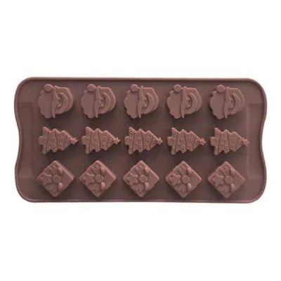 Epinox Cma-20 Silikon Çikolata Kalıbı Çam 20.5*10.5*1Cm