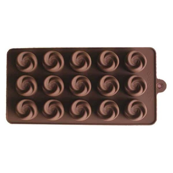 Epinox Gl-21 Silikon Çikolata Kalıbı Gül 21*10.5*1.9Cm