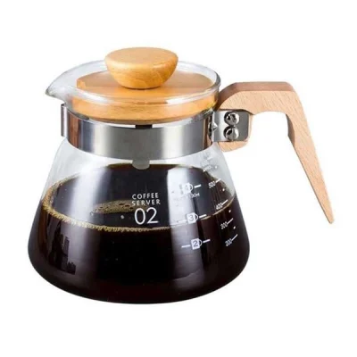 Epinox Vcwn-60 Kahve Sürahisi Ahşap Sap - 600 Ml