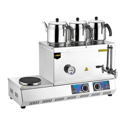 Gast K32 55 Model Üç Demlikli 33 lt Çay Ocağı