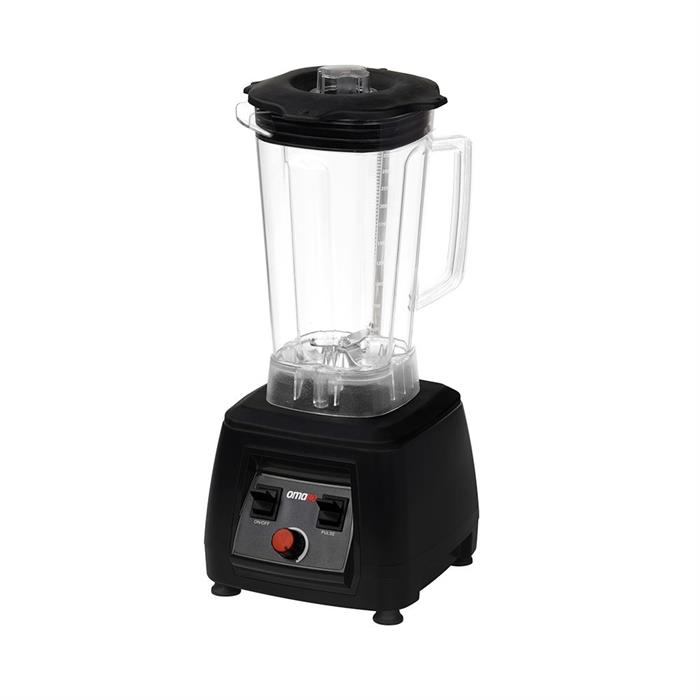Omake 3 L Kapak Sensörlü Buz Kırıcı Manuel Bar Blender 2200W Siyah
