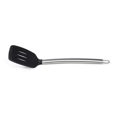 Biradlı Brd-0426-A Silikon Spatula Siyah 35 Cm